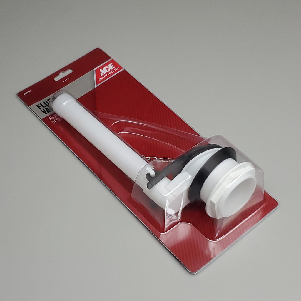 ACE Plumbing 3 PACK! Toilet Tank Flush Valve White Plastic 4299723 (New)
