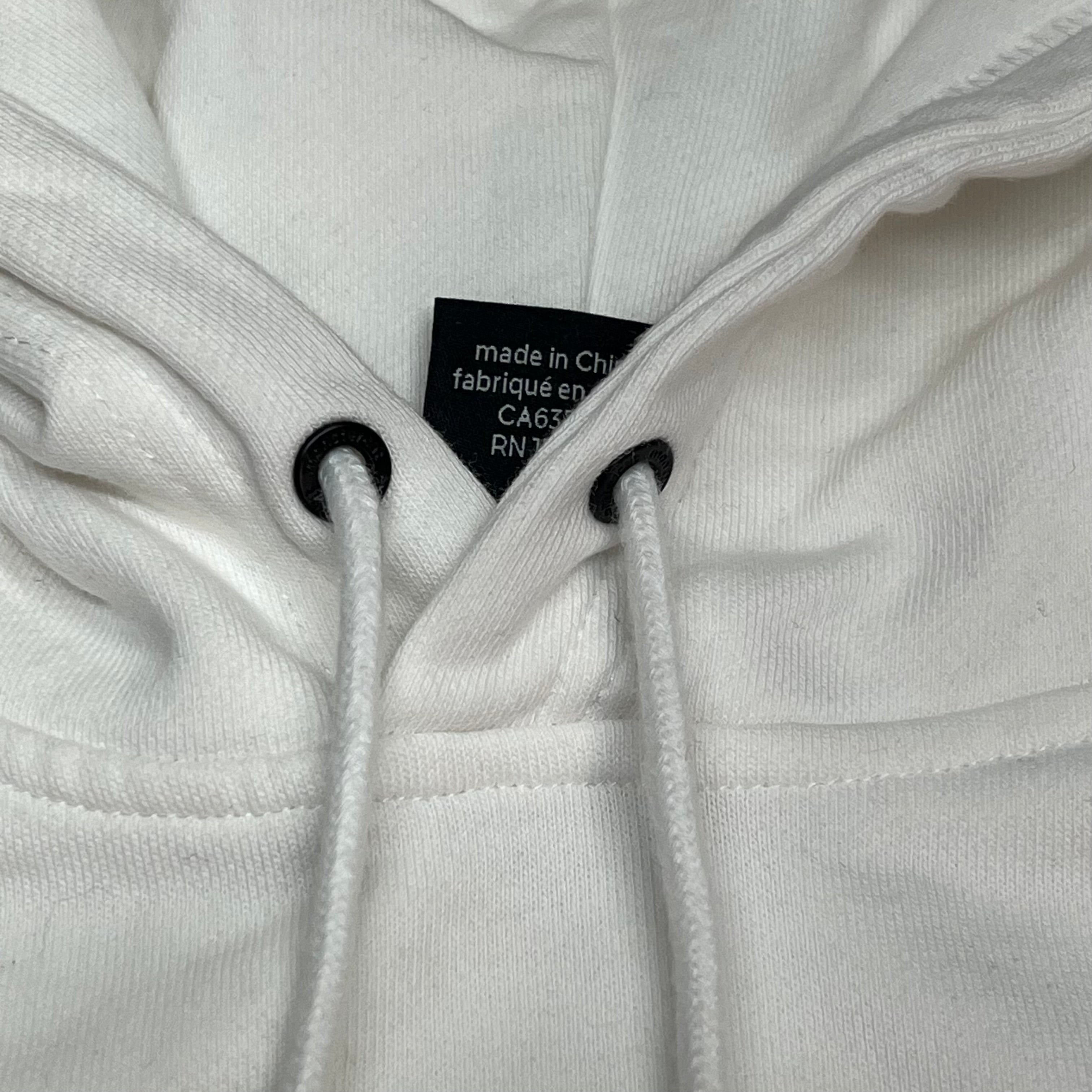 MONSTERCAT Records Adjustable Waist Sweatshirt Korean Fighter Men's Sz M White