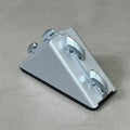ALU CONNECTION Pre-Assembled Magnet W/ Rhombus Screw Slot 8 80mm Chrome/Black 146831