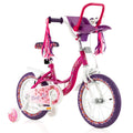 16 Inch Kids Bike with Doll Seat and Removable Training Wheels-16 inches