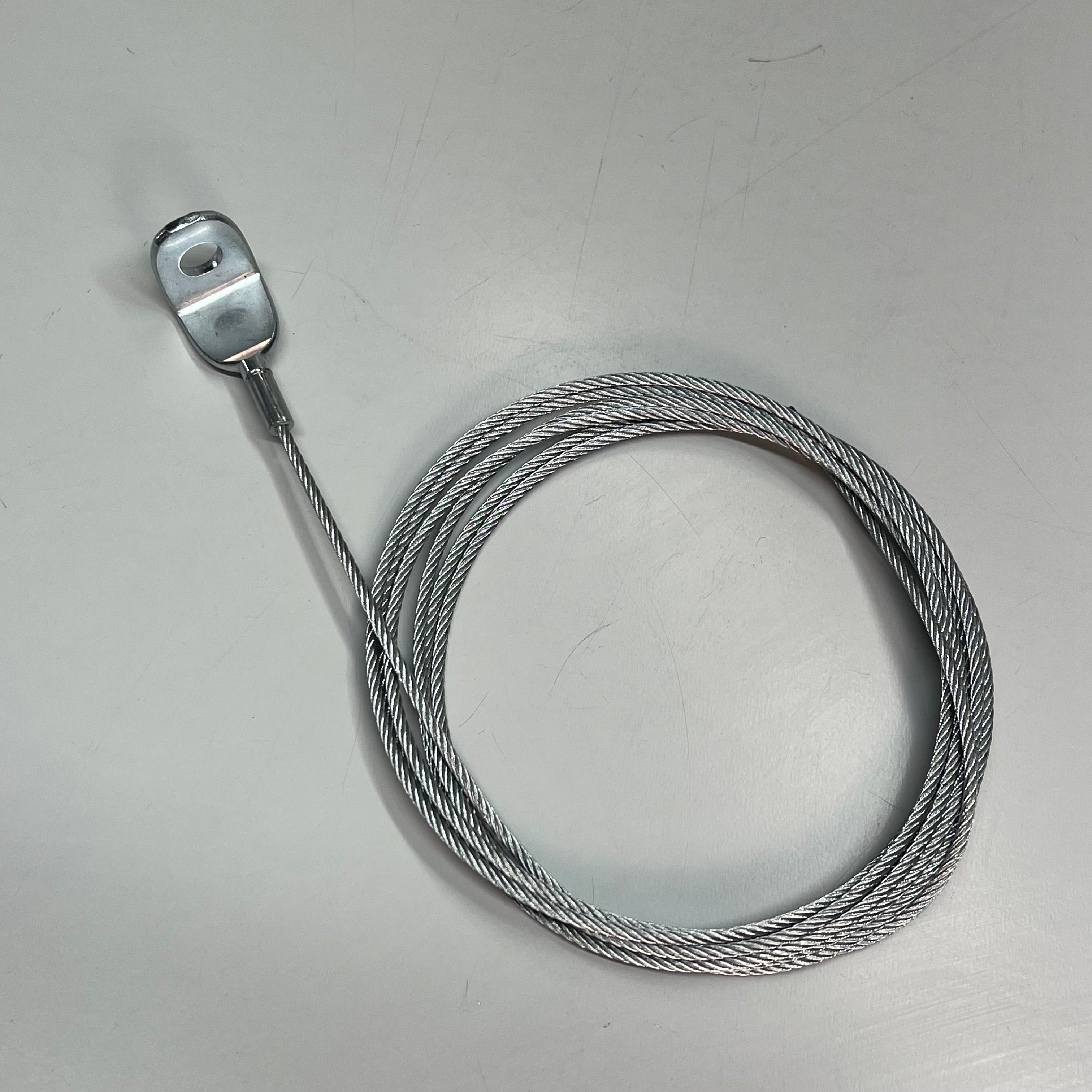 ALL FASTENERS  (10 PACK) Eyelet Cables 90° 3/8" 1/8" 250 Lb X 10' 6CL250-NE-10FT