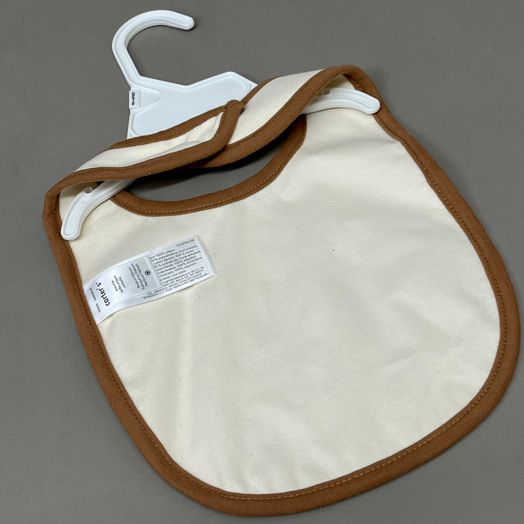 CARTER'S (3 PACK) My First Thanksgiving Bib Water Resistant One Size Ivy 1R302710
