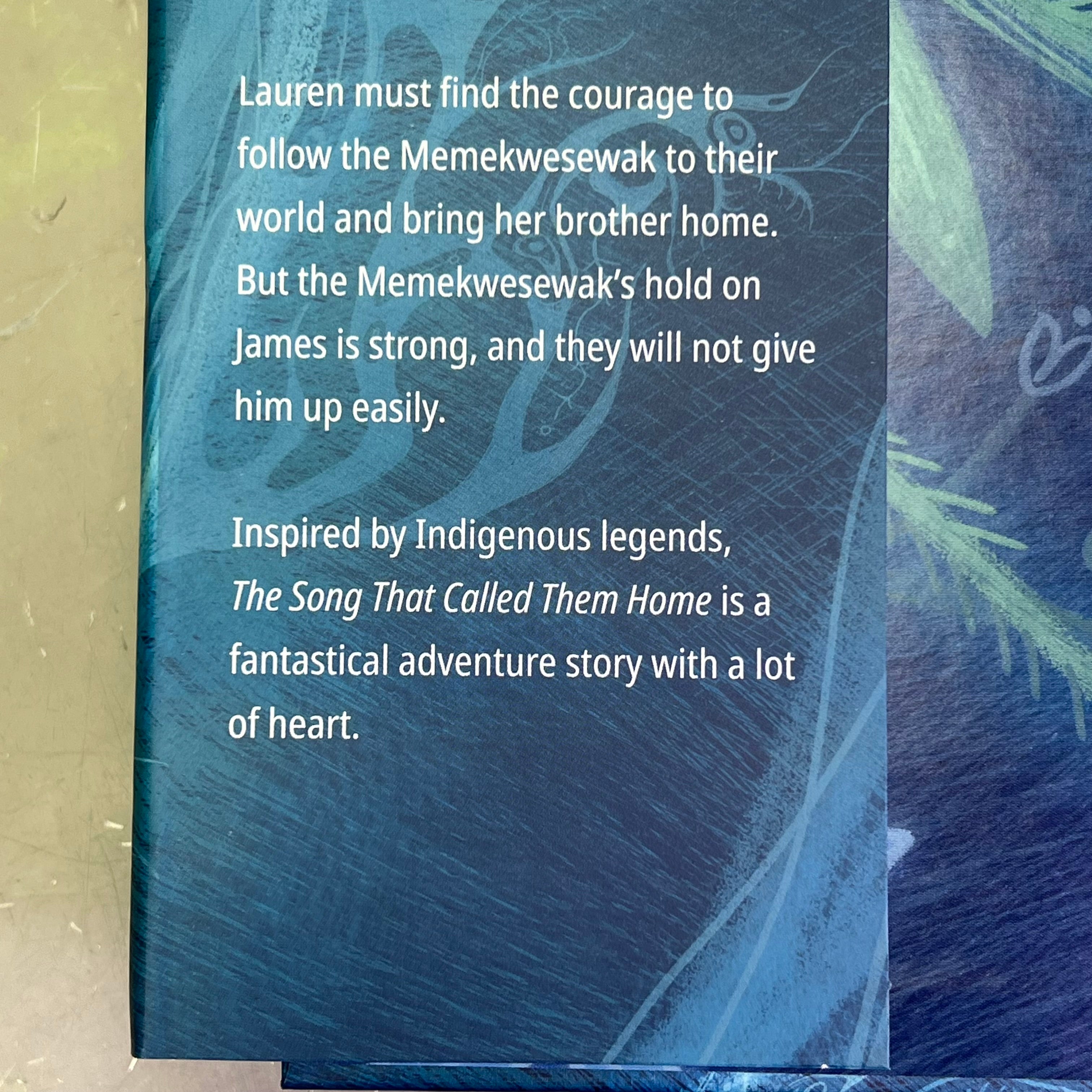 THE SONG THAT CALLED THEM HOME Hardcover Picture Book By David A. Robertson