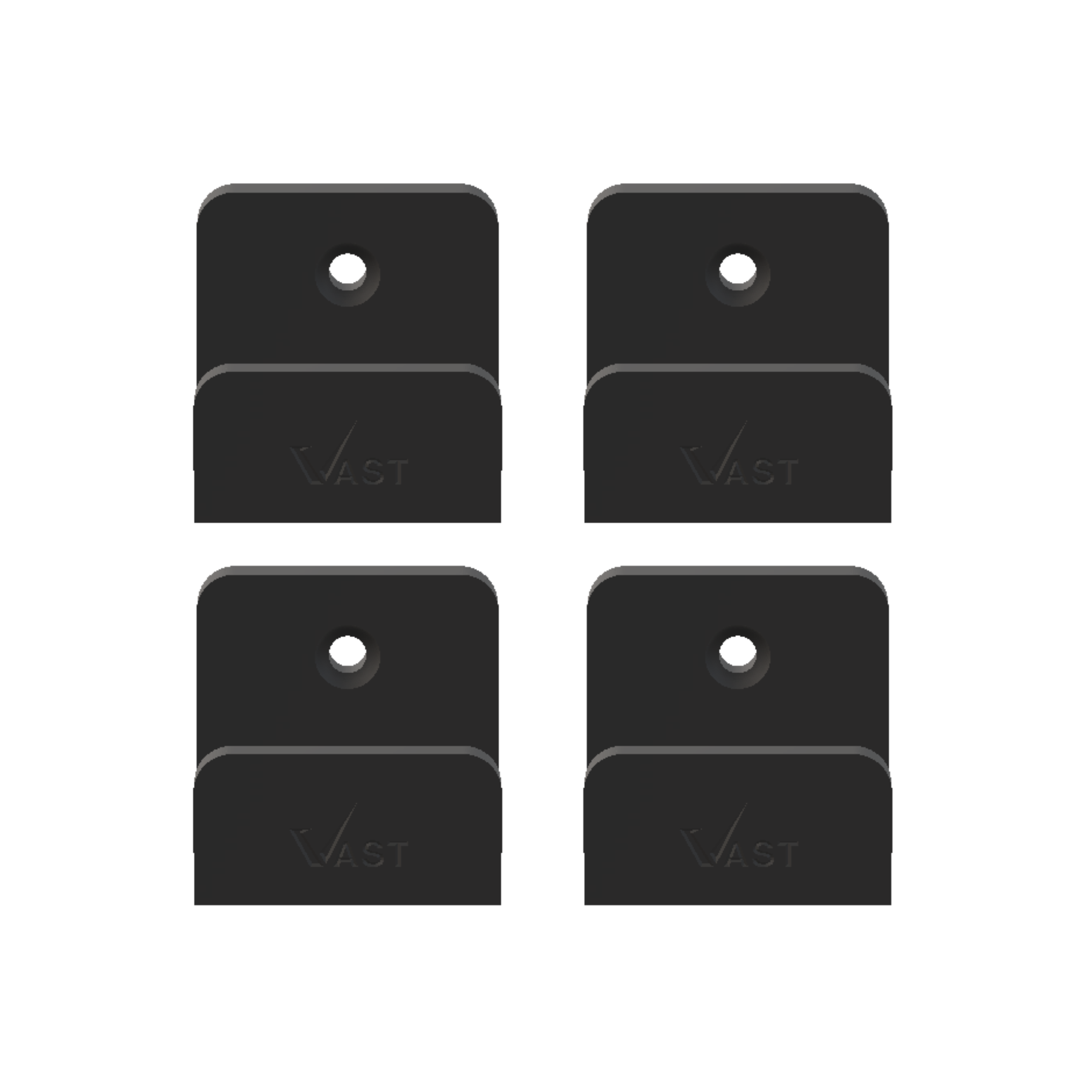 Ego 530 & 575 CFM Blower Mount - Black or Gray (2 Pack)