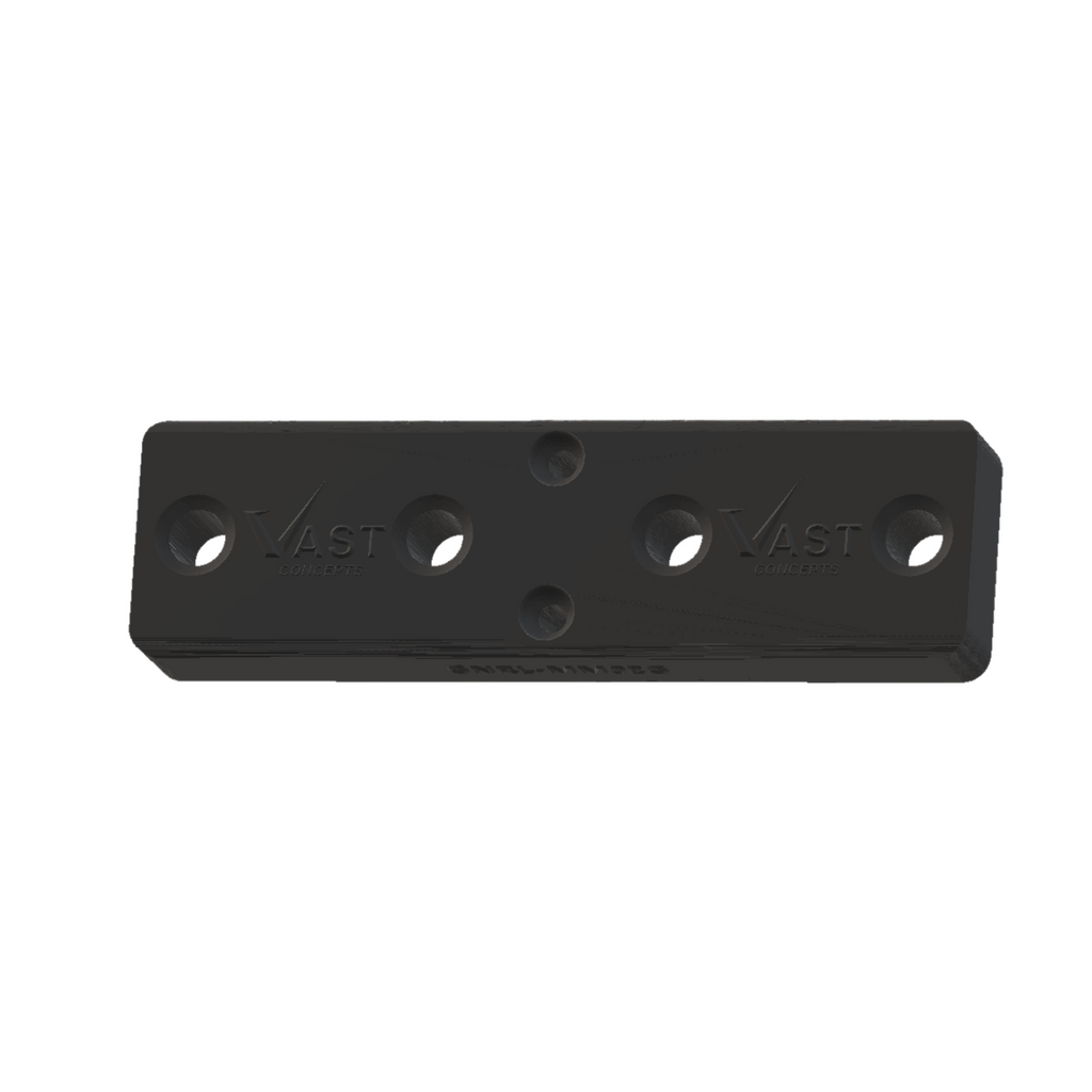 Universal Power Washer Spray Tips Mount | Pressure Nozzle Mount - Black