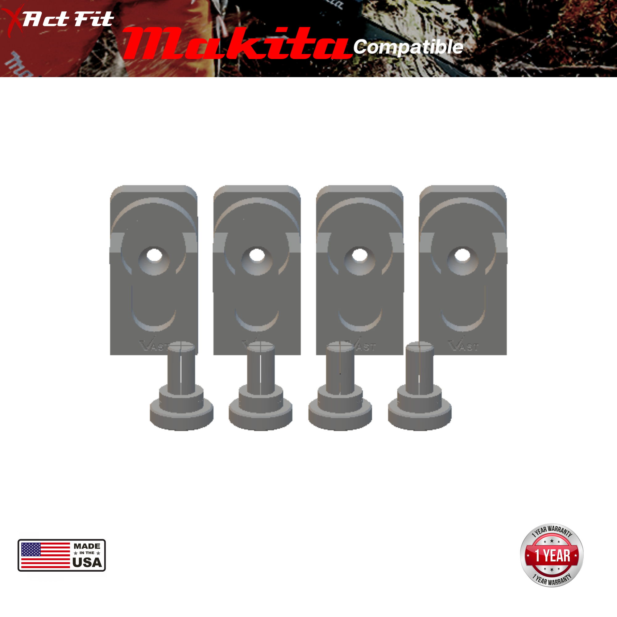 Makita Detachable Battery Charger Mount Kit | Tool Charger Holder