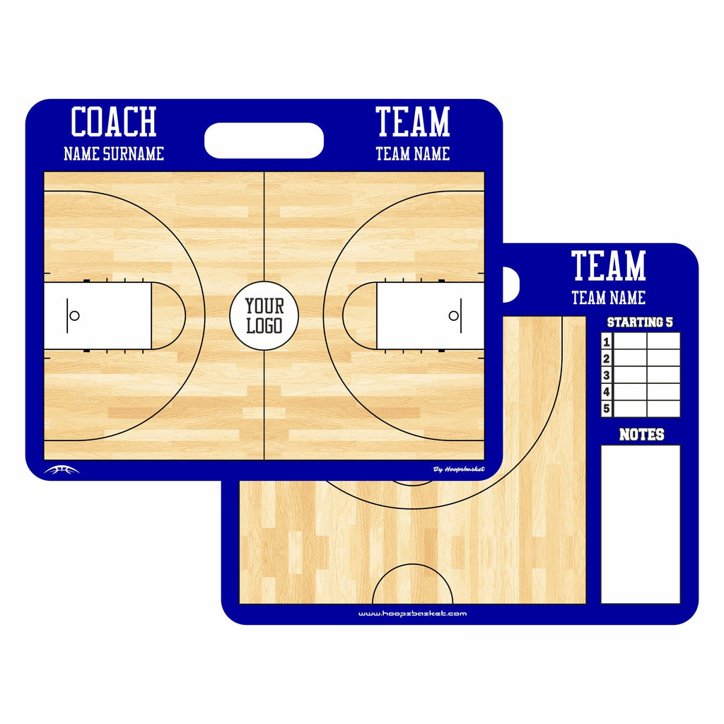 Custom Men's NCAA Basketball Coaching Board 15.7 x 12.6 in (Magnetic)
