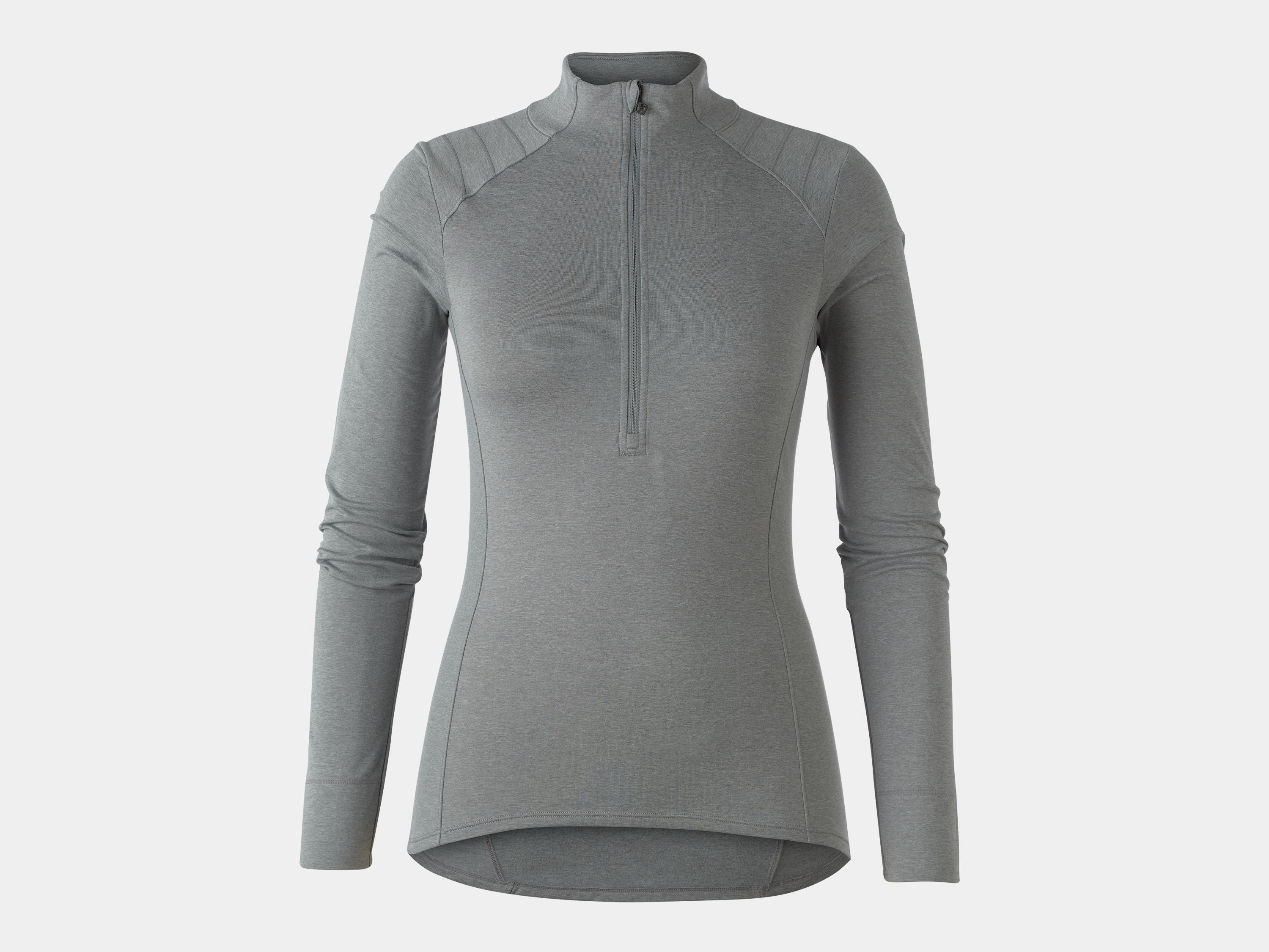 Bontrager Vella Thermal Long Sleeve SM Quicksilver Jersey