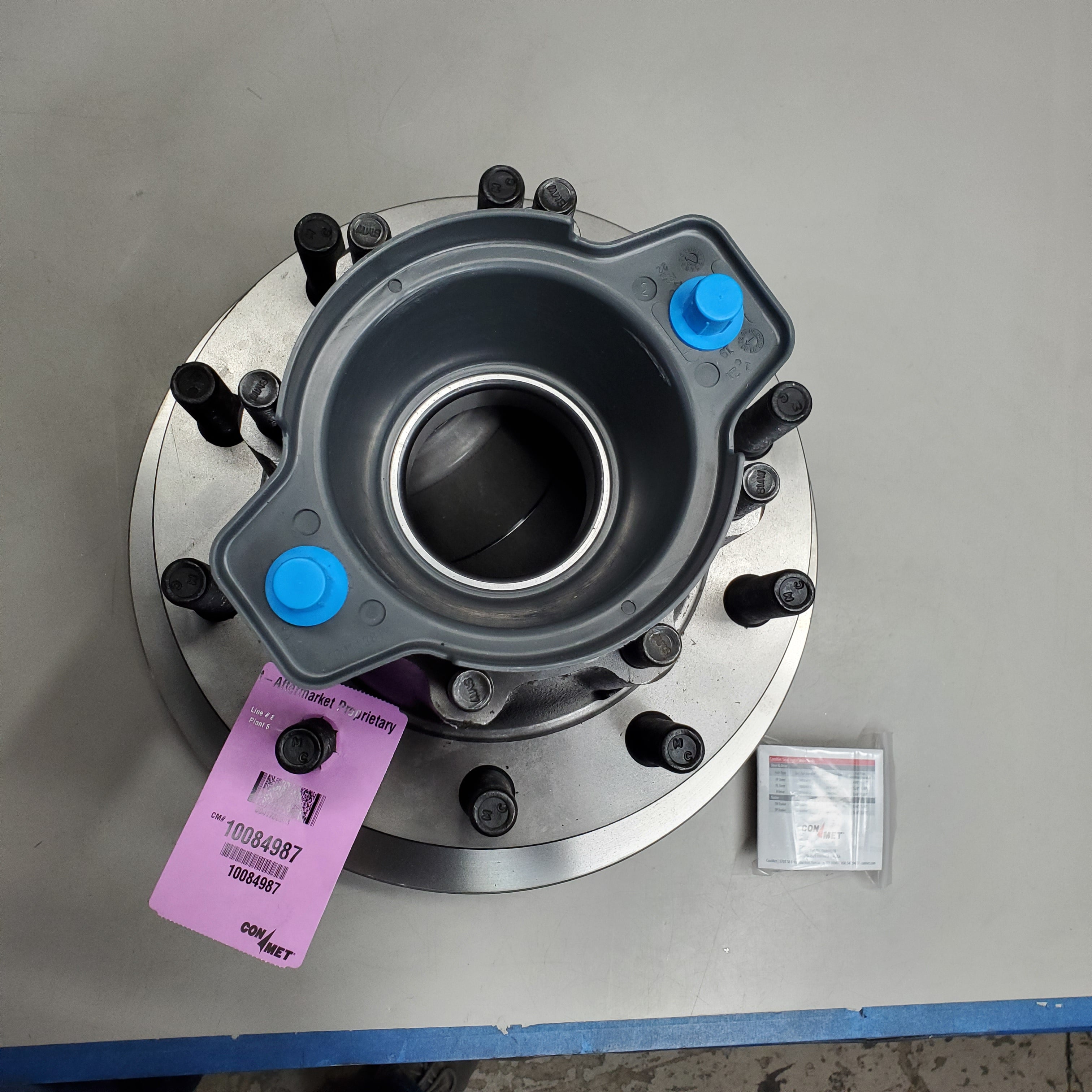 CONMET Preset Hub & Rotor Assembly 10 Stud R Drive 10084987