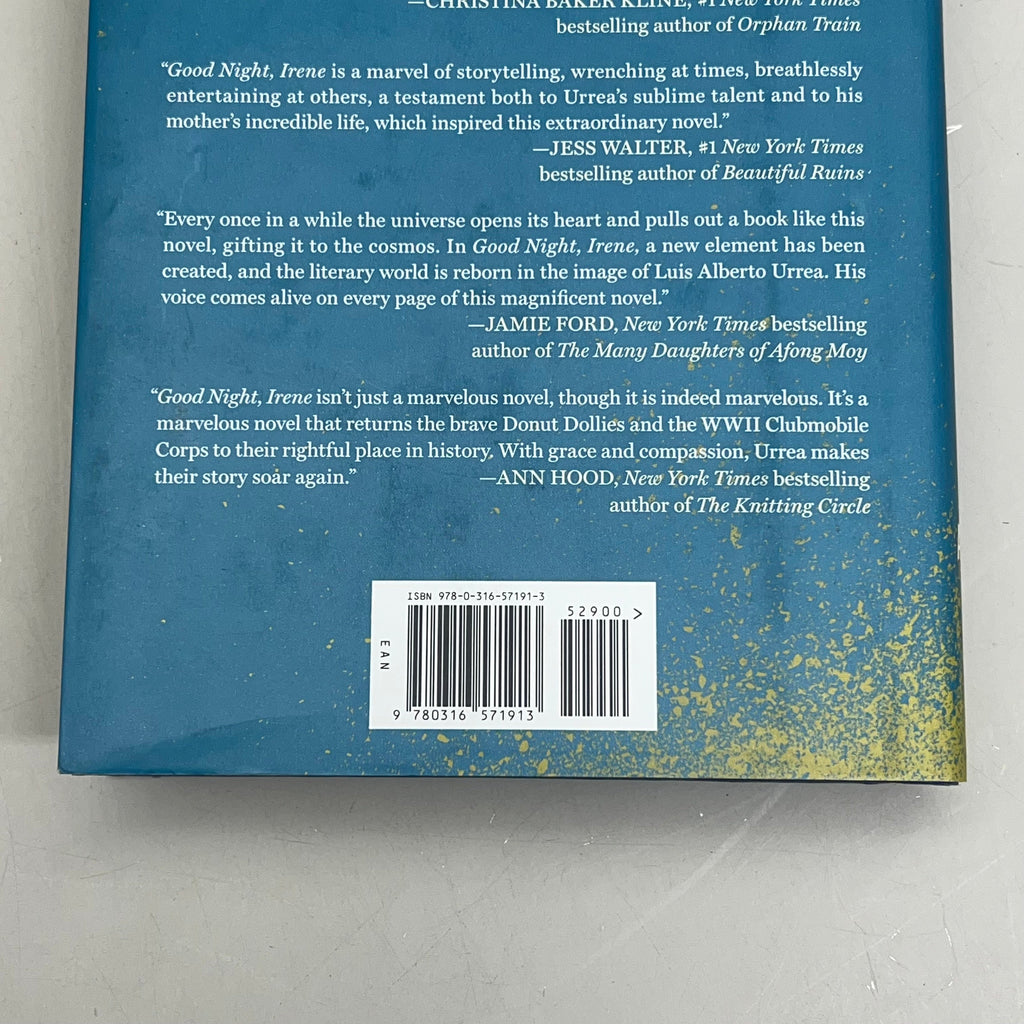 LB PUBLISHING GOOD NIGHT, IRENE Hardcover By Luis Alberto Urrea 52900