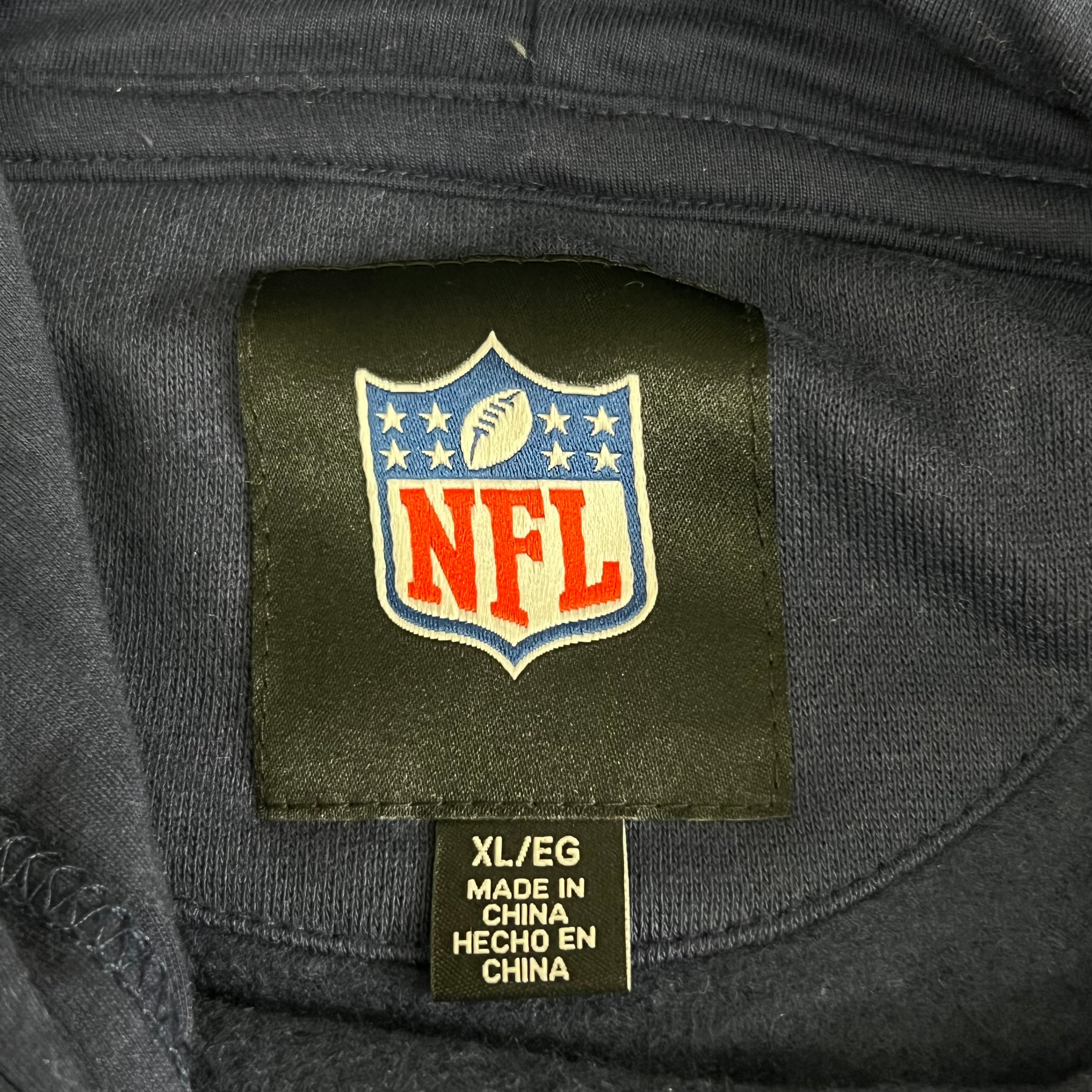 NFL Tennessee Titans Pull Over Hoodie Men's Sz XL Blue, Red, White
