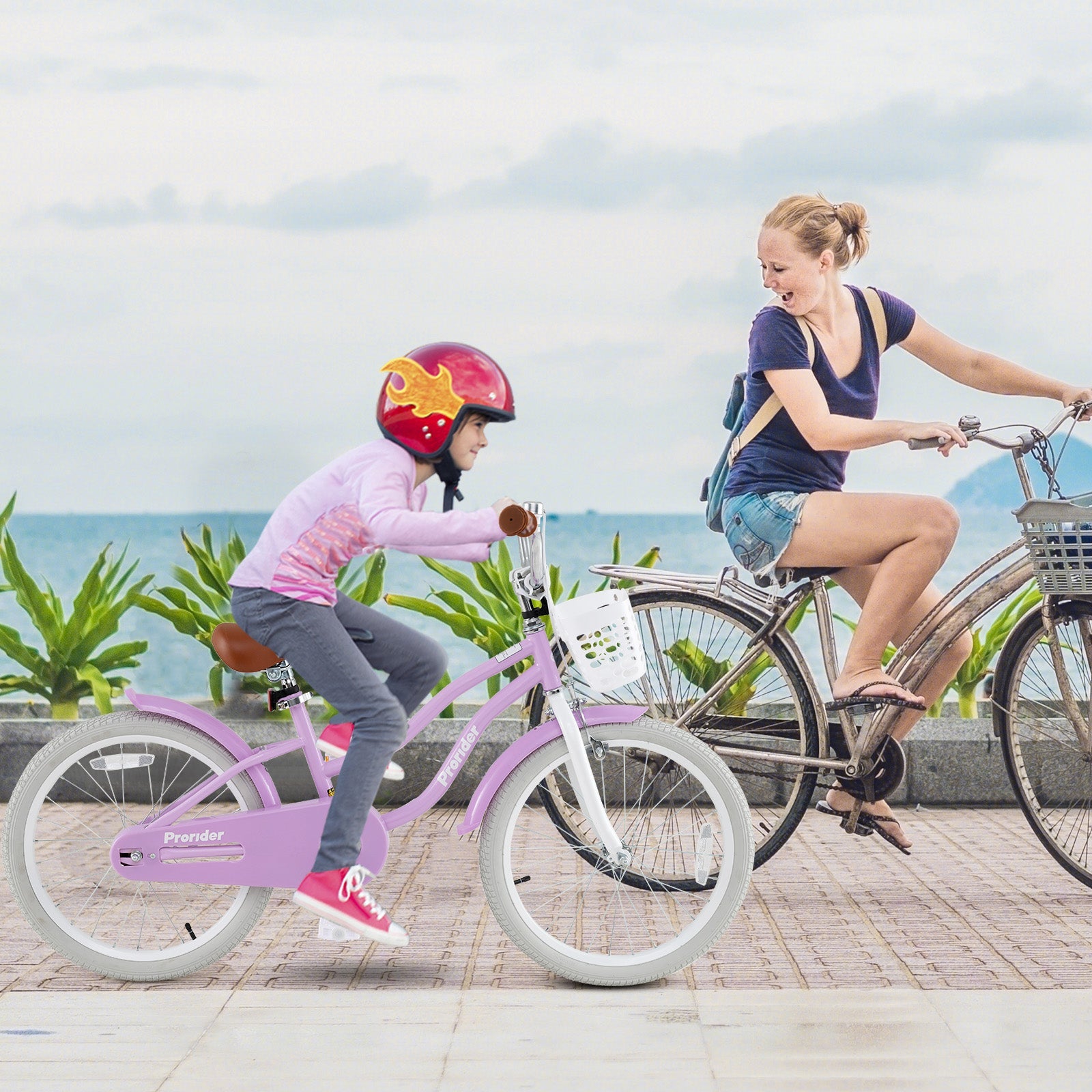 20 Inch Adjustable Kids Bike with 2 Brake System