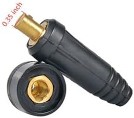 SSIMDER Electrode Holder Set with Cable & Ground Clamp 300A Stick Welding