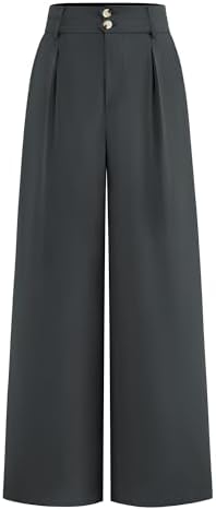 BTFBM Wide Leg Dress Pants Women Business Casual Outfits