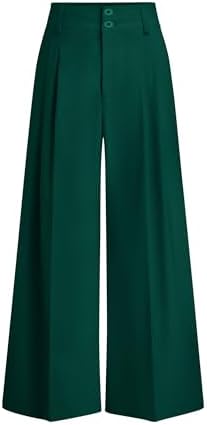 PRETTYGARDEN Women's High Waisted Wide Leg Dress Pants