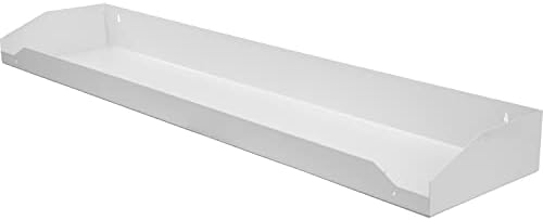 Buyers Products 1702860TRAY White Steel Topsider Shelf Custom-Fit for Steel Topsider Truck Tool Box Snap-In Shelf System