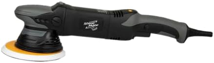 ShineMate EX620-6/21 PRO Dual Action Polisher | 21 Millimeter Orbit for Large Panel Correction | Speed Stabilizer for Constant Output Under Load | Dust Devil Cooling Plate | 5 Meter Cord | 6 Inches