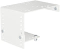 Bumper Vice Mount, Pre-Drilled Heavy Duty Truck Vise Mount for Versatile Height Adjustment, Easily Bolt to Utility Truck and Service Body Truck (White)