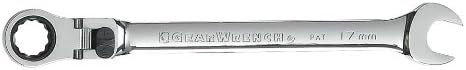 GearWrench 12 Pc. 12 Pt. XL Locking Flex Head Ratcheting Combination Wrench Set, Metric - 85698 (Pack of 6)