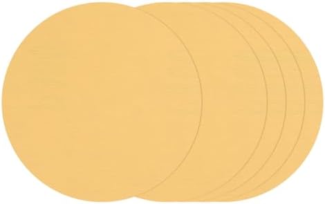 25Pcs Sanding Discs 3In 800Grit Hook and Loop Sandpapers Yellow