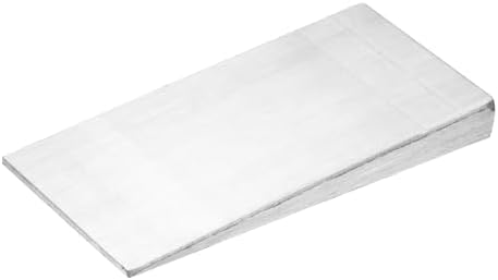 HARFINGTON Stainless Steel Flange Wedge, 3/8" x 2" x 3-15/16" Metal Right Angle Wedges Shims Spreading Flanges Triangle Pipefitting Welding Underpinning Tool for Lathe Milling Machine