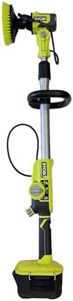 RYOBI ONEAND 18V Cordless TELESCOPING Power Scrubber and Compact Power SCRUBB