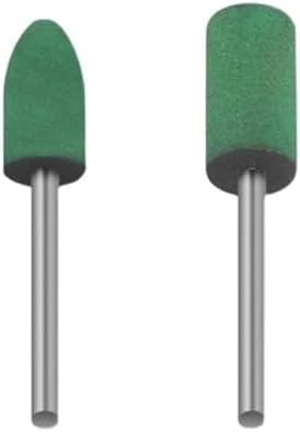 100pcs Abrasive Rubber Mounted Points 3mm Shank， Grinding Polishing Buffing Wheel Burr Electric Grinder， Compatibie for Dremel Rotary Tools(5mm(Cylinder))
