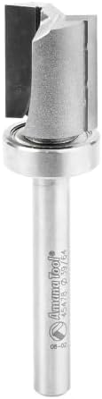 Amana Tool - 45478 Carbide Tipped Straight Plunge .615 Dia x 3/4 x 1/4" Shank with Upp