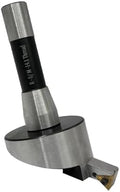 MachEl 3" (75 mm) Fly Cutter with R8 Shank (7/16" Drawbar) - Indexable Tool for Milling & Lathe Machines, Replaceable Carbide Insert
