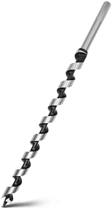 15/32 x 18 Auger Drill Bit for Wood,12x460mm Hex Shank Ship Auger Bit