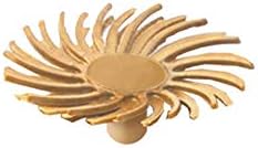 Dedeco Sunburst Radial Bristle Discs - 1/2” (12mm) Dia, Snap On, TC Bristles - Cleaning Buffer Polisher Rotary Tool Accessories, Extra-Fine 6 Micron 2500 Grit,Peach Aluminum Oxide - 30 Piece Per Pack