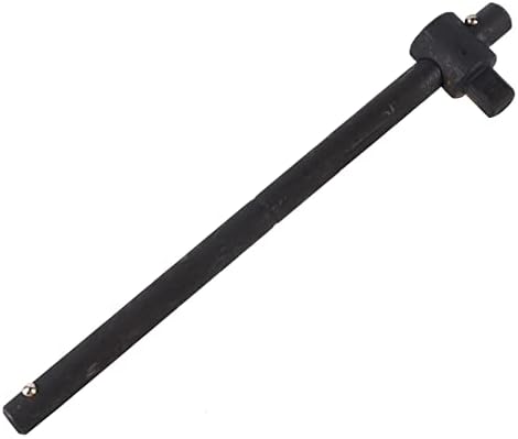 1/2 Inch Drive Sliding T-Handle Socket Wrench, 9.84 Inch Heavy Duty Steel Bar