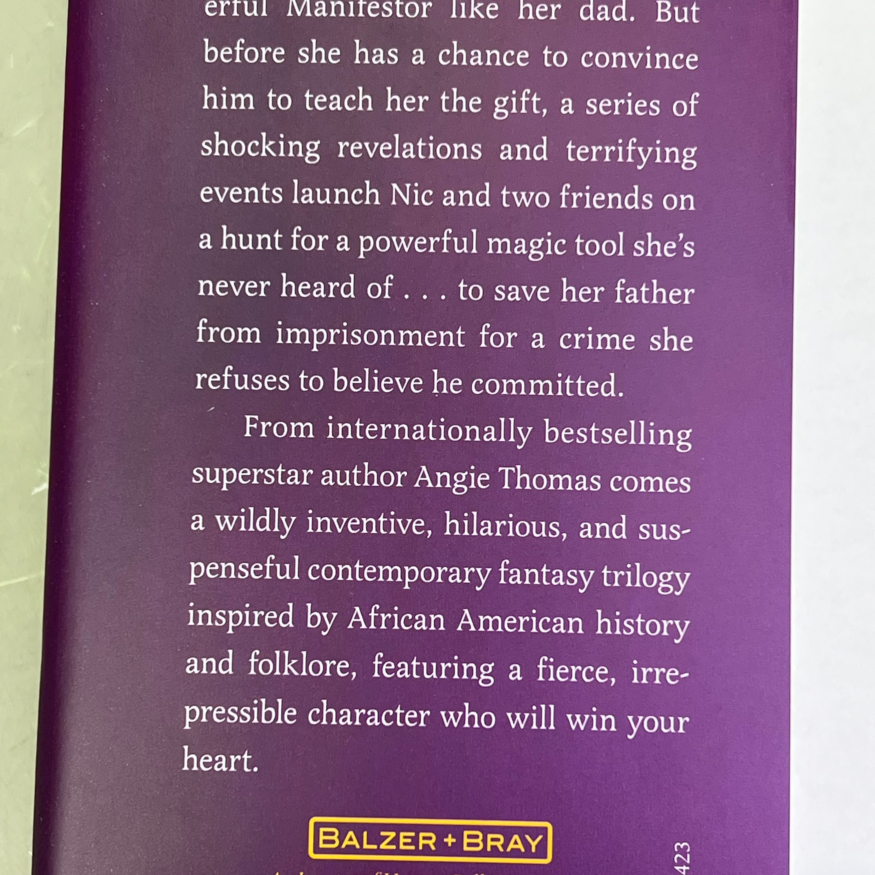 NIC BLAKE & THE REMARKABLES  The Manifestor Prophecy Hardcover By Angie Thomas
