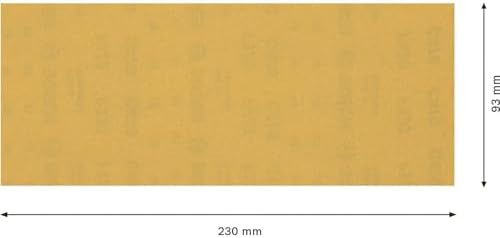Bosch Professional 10x Expert C470 Sandpaper (for Hardwood, Paint on Wood, 93x230 mm, Grit 320, Accessories Orbital Sander)
