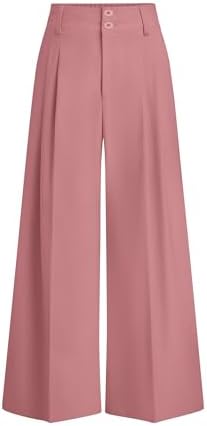 PRETTYGARDEN Women's High Waisted Wide Leg Dress Pants