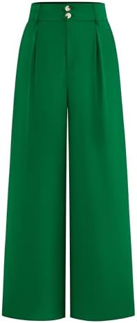 BTFBM Wide Leg Dress Pants Women Business Casual Outfits