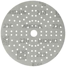 Mirka Sandpaper Iridium 6 Inch Hook and Loop 220 Grit 50 pcs