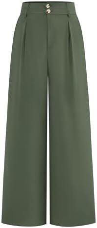BTFBM Wide Leg Dress Pants Women Business Casual Outfits