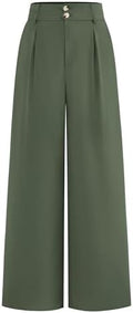BTFBM Wide Leg Dress Pants Women Business Casual Outfits