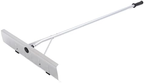 Snow Roof Rake Extending Handle Wheels Cold Aluminium Snow Removal Tool for House Car Courtyard