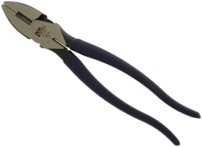 IDEAL Electrical 30-455 9-1/2" Lineman's Plier, Plain - Dipped Grip