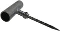 Aluminum T-Handle Tire Plug Repair Tool - Replaceable Steel Spiral Probe Needle