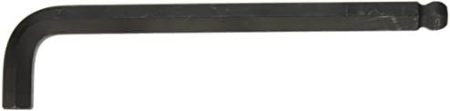 Bondhus 10921 1" Ball End Tip Hex Key L Wrench with ProGuard Finish and Long Arm, 14.2"