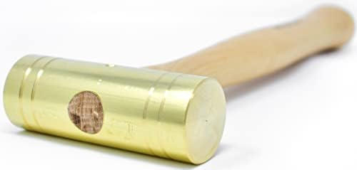 Grace USA Brass Hammer, Gunsmith Tools & Accessories, Gun Care, Woodworking, Machinist, Mechanic, Made in USA