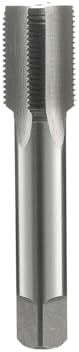 11/16-16 Left Hand Straight Flute Thread Tap Machine Tap HSS (High Speed Steel) Threading Tapping Repair Tools DRINYOUNG (11/16-16 Left)