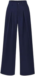 BTFBM Fall High Waisted Business Casual Palazzo Pants for Women Dressy 2026