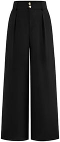 BTFBM Wide Leg Dress Pants Women Business Casual Outfits