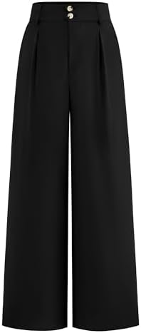 BTFBM Wide Leg Dress Pants Women Business Casual Outfits