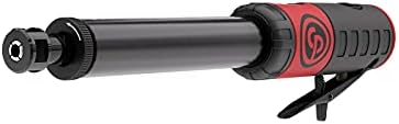 Chicago Pneumatic CP7412 - Air Die Grinder Tool, Welder, Woodworking, Automotive Car Detailing, Stainless Steel Polisher, Heavy Duty, Straight, 1/4 Inch (6 mm), 0.56 HP / 420 W - 22000 RPM
