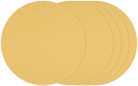 10Pcs Sanding Discs 8-7/8In 150Grit Hook and Loop Sandpapers Yellow